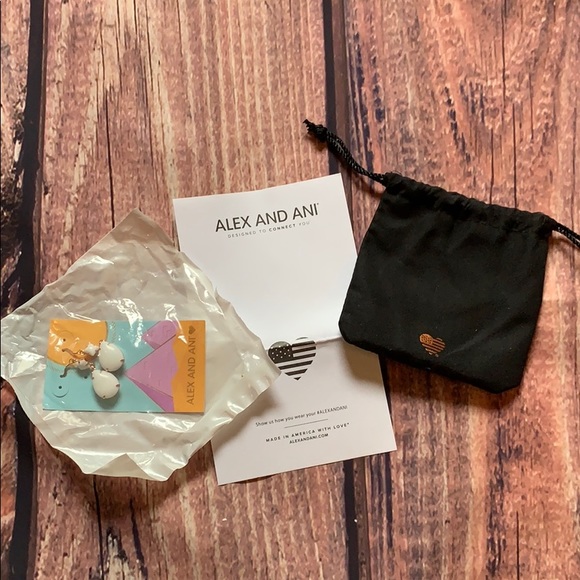 Alex and Ani drop earrings - Picture 3 of 3